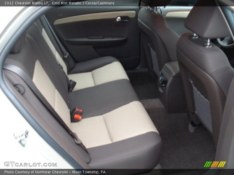 Gold Mist Metallic / Cocoa/Cashmere 2012 Chevrolet Malibu LT