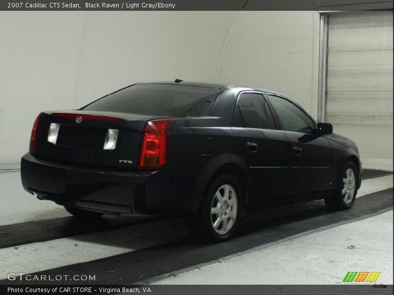 Black Raven / Light Gray/Ebony 2007 Cadillac CTS Sedan