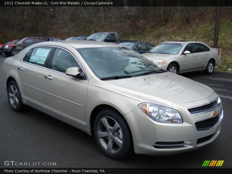 Gold Mist Metallic / Cocoa/Cashmere 2012 Chevrolet Malibu LS