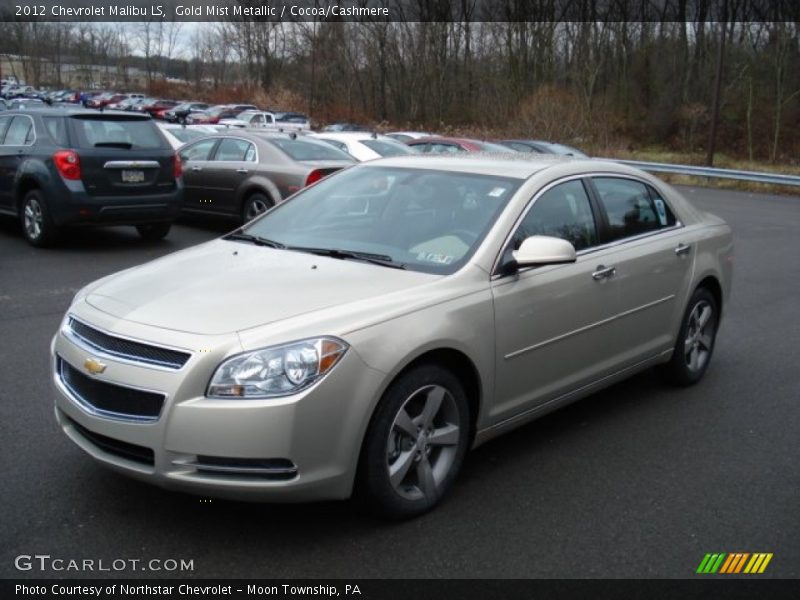 Gold Mist Metallic / Cocoa/Cashmere 2012 Chevrolet Malibu LS