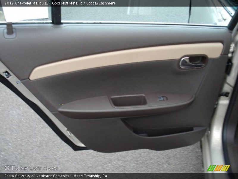 Gold Mist Metallic / Cocoa/Cashmere 2012 Chevrolet Malibu LS