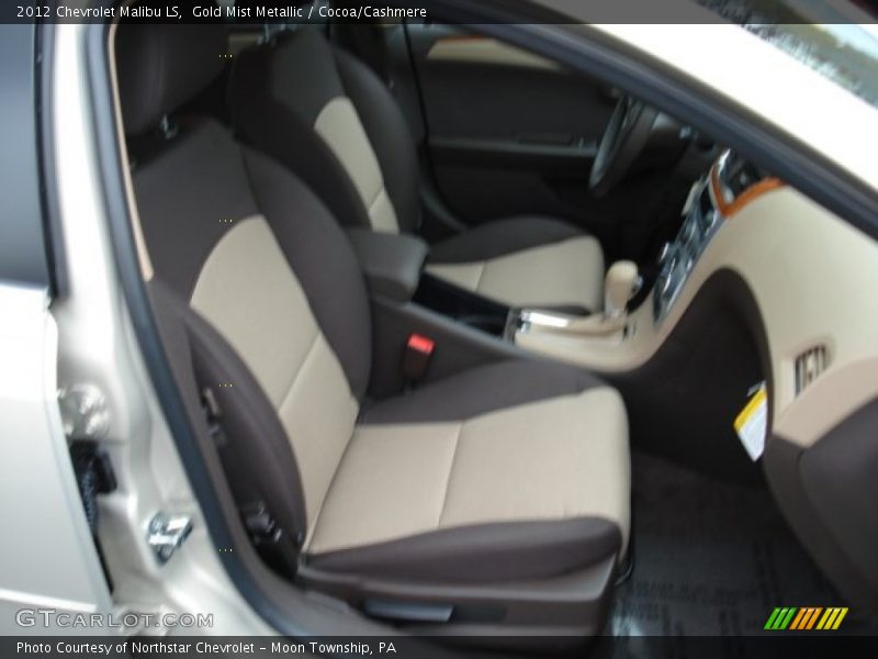 Gold Mist Metallic / Cocoa/Cashmere 2012 Chevrolet Malibu LS