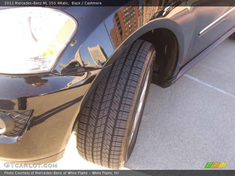 Black / Cashmere 2011 Mercedes-Benz ML 350 4Matic