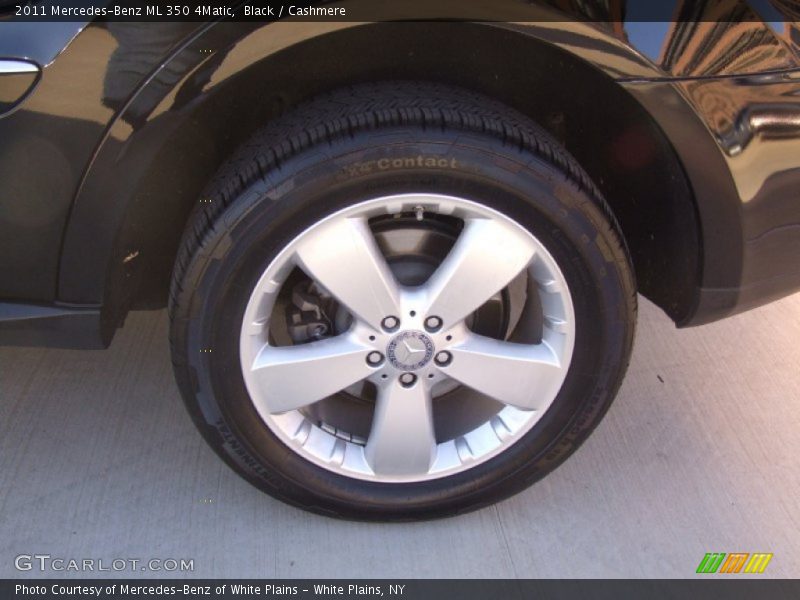 Black / Cashmere 2011 Mercedes-Benz ML 350 4Matic