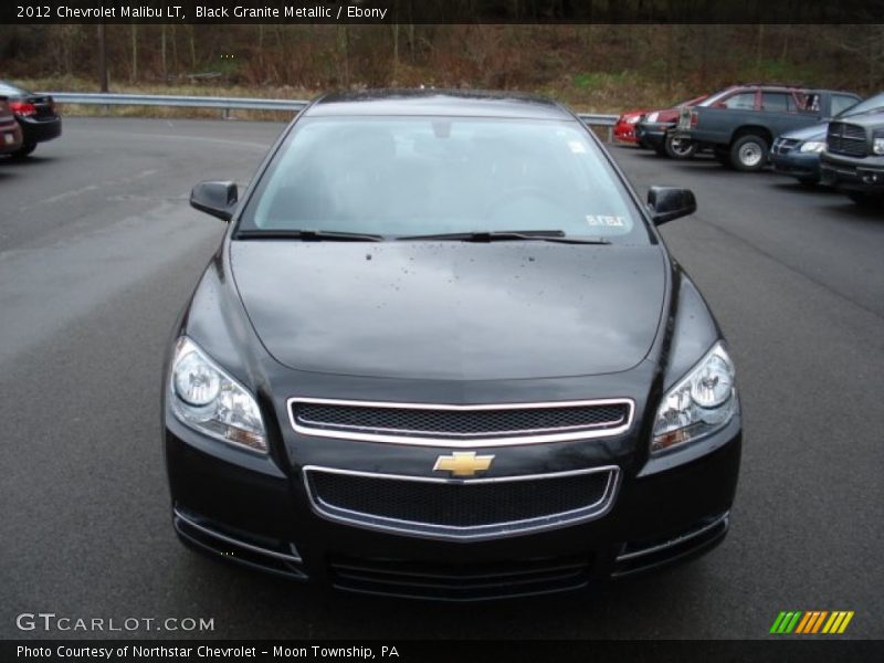 Black Granite Metallic / Ebony 2012 Chevrolet Malibu LT