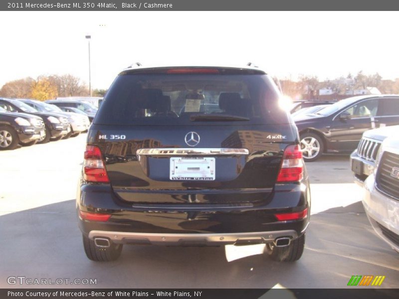 Black / Cashmere 2011 Mercedes-Benz ML 350 4Matic