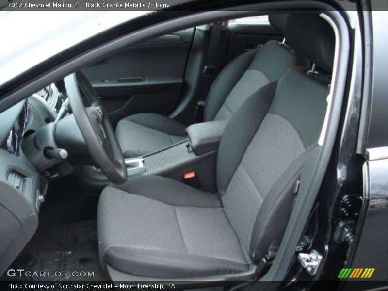 Black Granite Metallic / Ebony 2012 Chevrolet Malibu LT