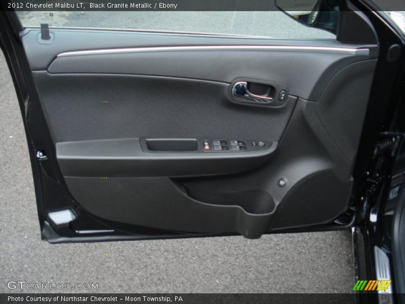 Black Granite Metallic / Ebony 2012 Chevrolet Malibu LT