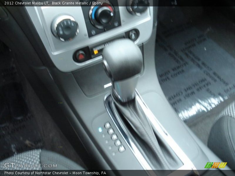 Black Granite Metallic / Ebony 2012 Chevrolet Malibu LT
