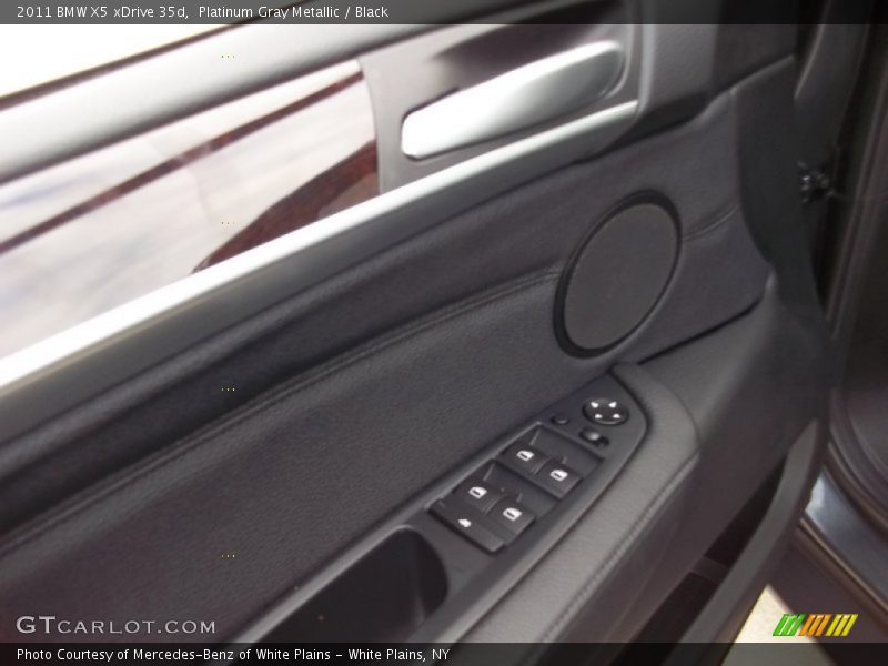 Platinum Gray Metallic / Black 2011 BMW X5 xDrive 35d