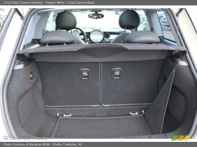 Pepper White / Grey/Carbon Black 2010 Mini Cooper Hardtop
