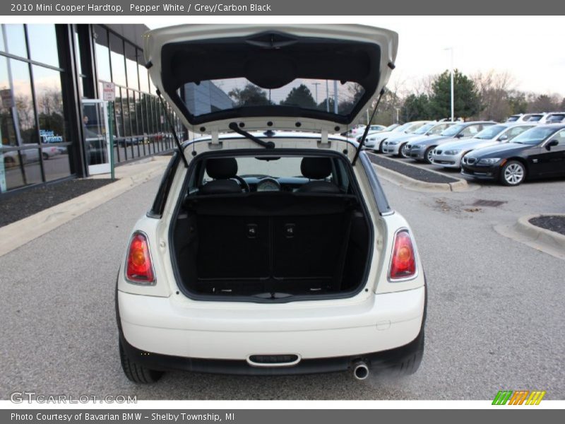 Pepper White / Grey/Carbon Black 2010 Mini Cooper Hardtop