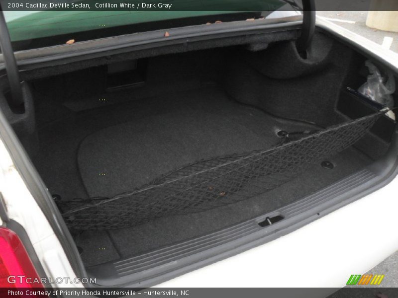 Cotillion White / Dark Gray 2004 Cadillac DeVille Sedan