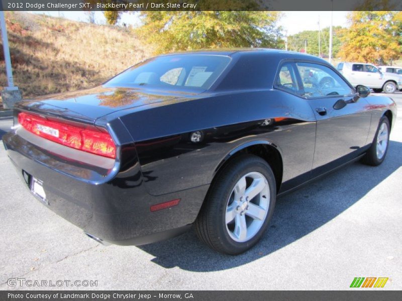 Blackberry Pearl / Dark Slate Gray 2012 Dodge Challenger SXT