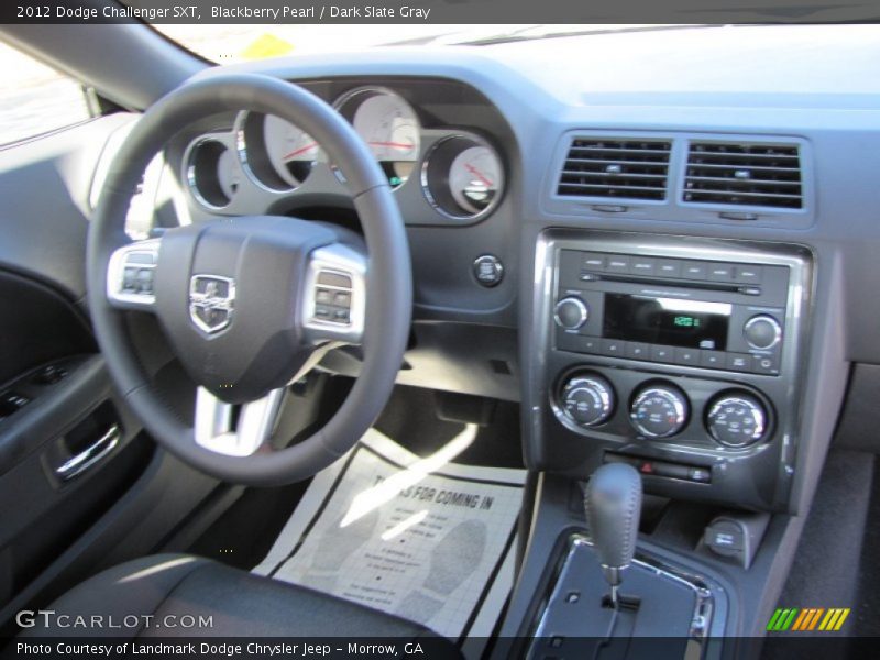 Blackberry Pearl / Dark Slate Gray 2012 Dodge Challenger SXT