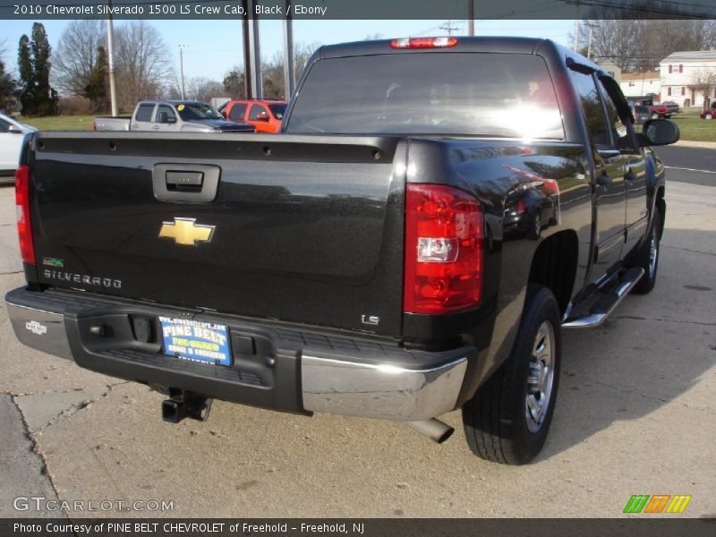 Black / Ebony 2010 Chevrolet Silverado 1500 LS Crew Cab