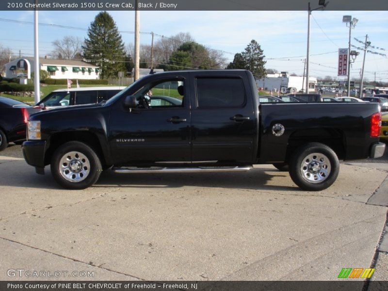 Black / Ebony 2010 Chevrolet Silverado 1500 LS Crew Cab