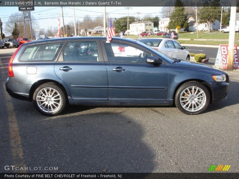 Barrents Blue Metallic / Dalaro Quartz T-Tec 2010 Volvo V50 2.4i