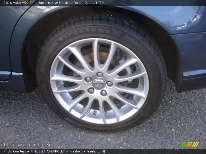 Barrents Blue Metallic / Dalaro Quartz T-Tec 2010 Volvo V50 2.4i