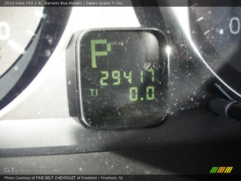 Barrents Blue Metallic / Dalaro Quartz T-Tec 2010 Volvo V50 2.4i