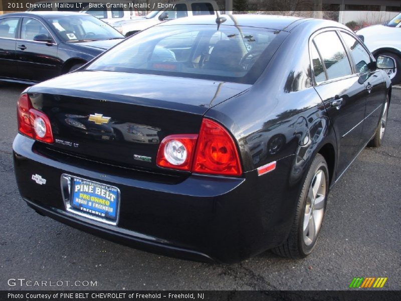 Black Granite Metallic / Ebony 2011 Chevrolet Malibu LT