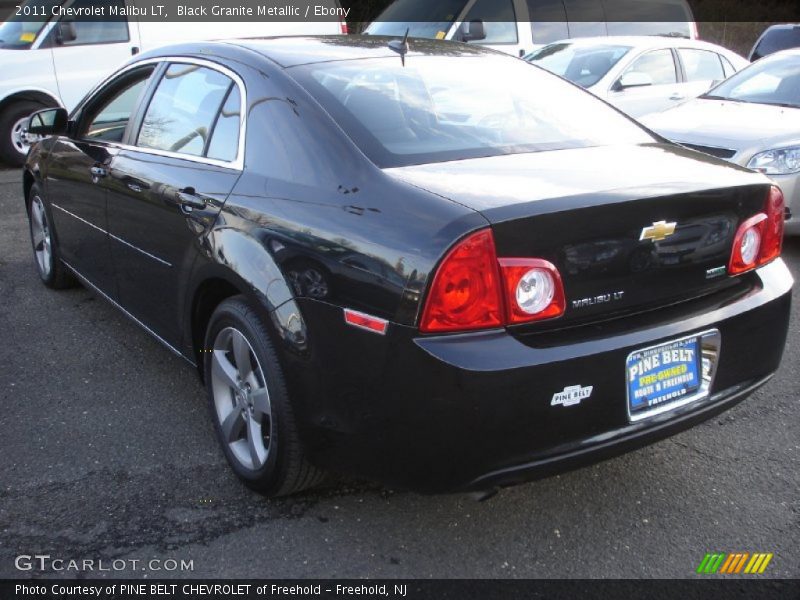Black Granite Metallic / Ebony 2011 Chevrolet Malibu LT