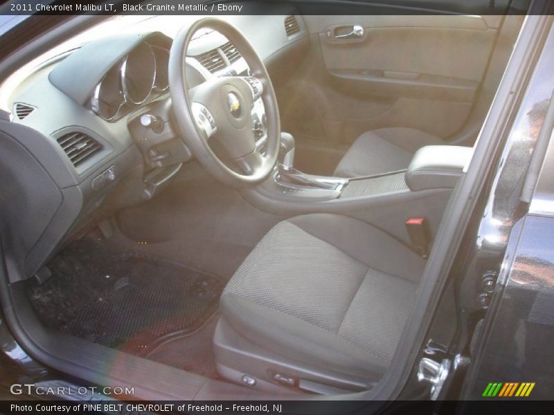Black Granite Metallic / Ebony 2011 Chevrolet Malibu LT