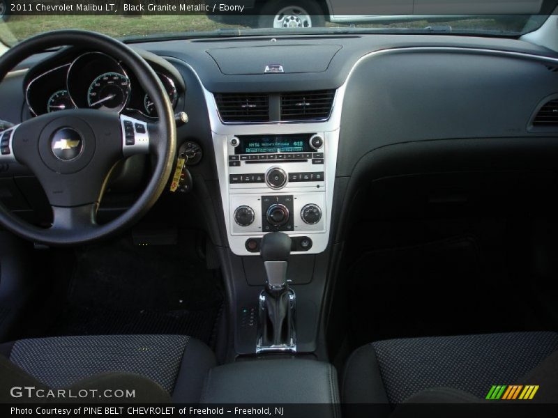 Black Granite Metallic / Ebony 2011 Chevrolet Malibu LT