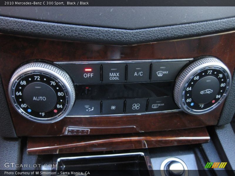Black / Black 2010 Mercedes-Benz C 300 Sport