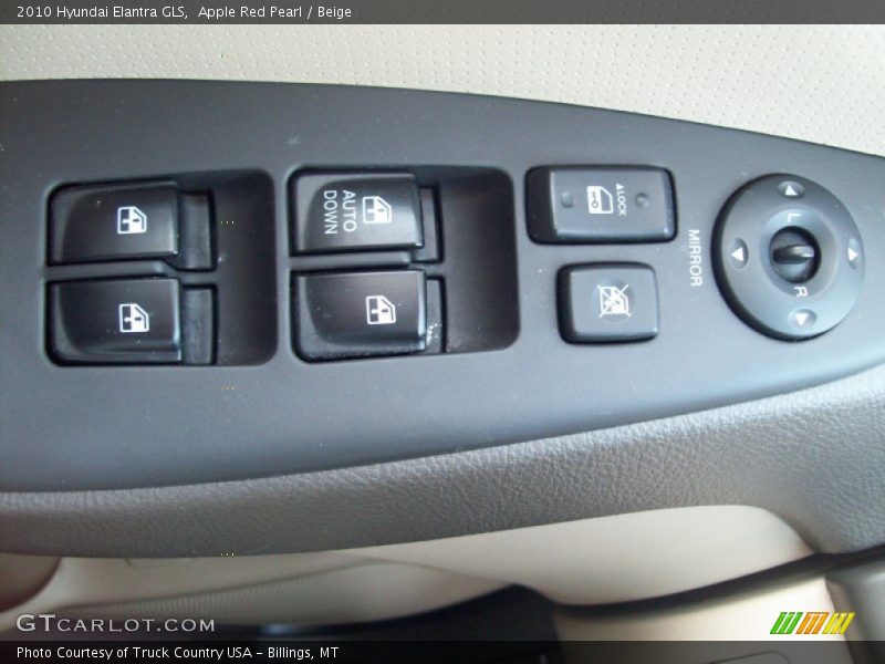 Apple Red Pearl / Beige 2010 Hyundai Elantra GLS