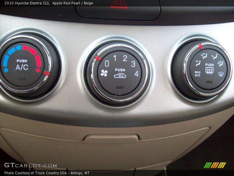 Apple Red Pearl / Beige 2010 Hyundai Elantra GLS
