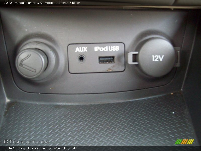 Apple Red Pearl / Beige 2010 Hyundai Elantra GLS