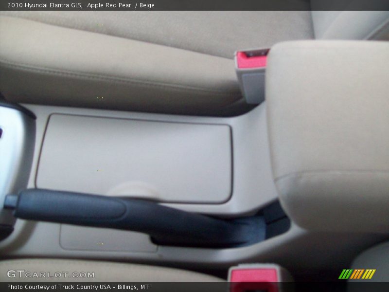 Apple Red Pearl / Beige 2010 Hyundai Elantra GLS