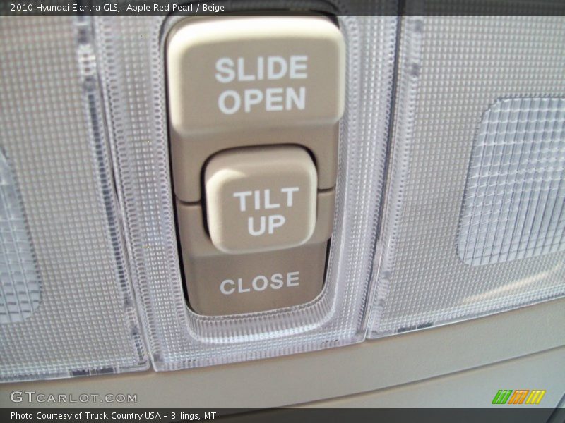 Apple Red Pearl / Beige 2010 Hyundai Elantra GLS