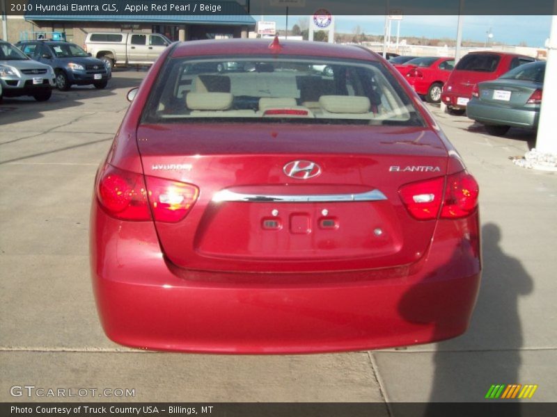 Apple Red Pearl / Beige 2010 Hyundai Elantra GLS