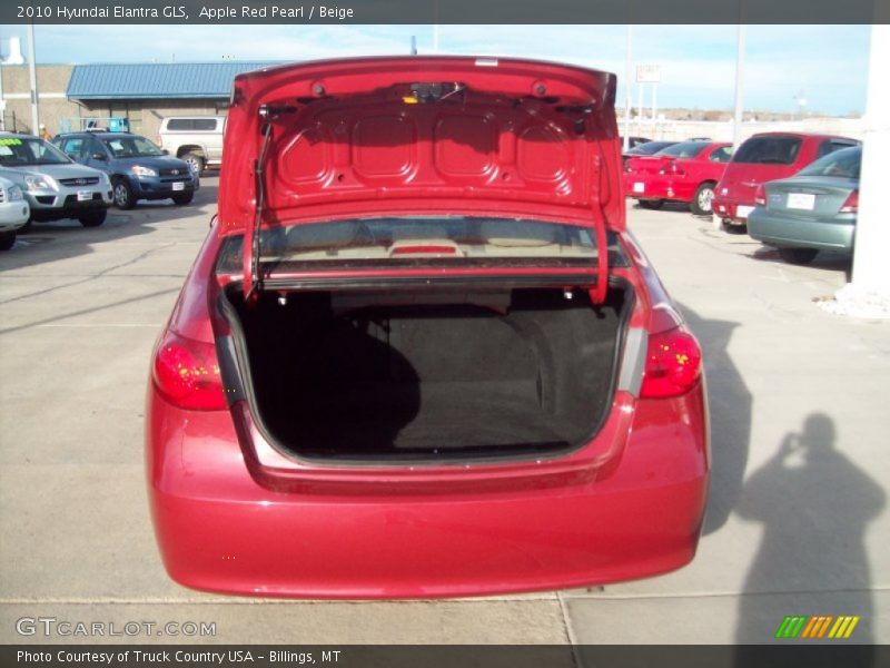 Apple Red Pearl / Beige 2010 Hyundai Elantra GLS