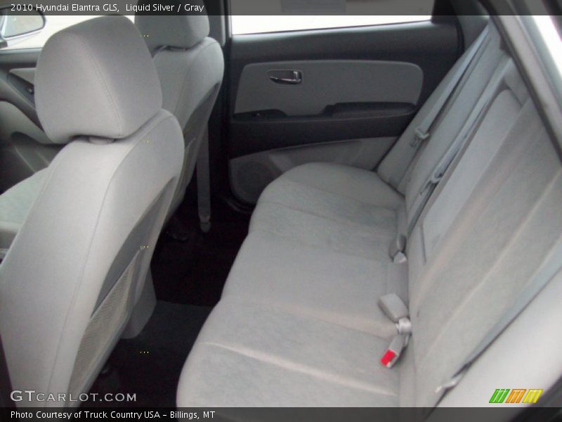 Liquid Silver / Gray 2010 Hyundai Elantra GLS