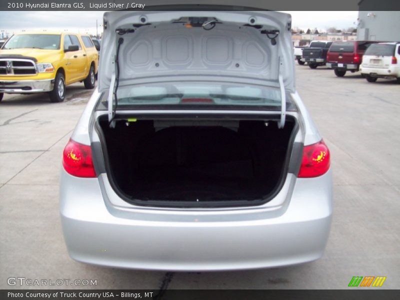 Liquid Silver / Gray 2010 Hyundai Elantra GLS