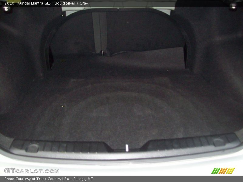 Liquid Silver / Gray 2010 Hyundai Elantra GLS