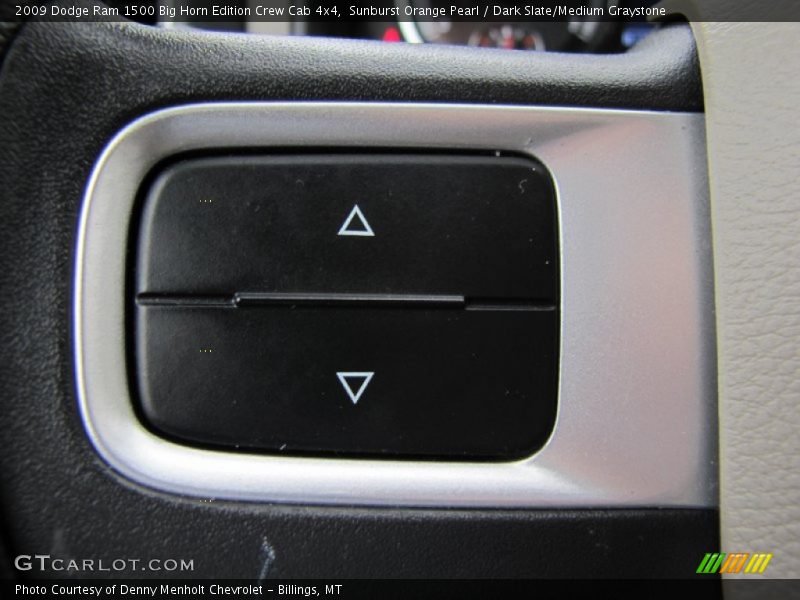 Sunburst Orange Pearl / Dark Slate/Medium Graystone 2009 Dodge Ram 1500 Big Horn Edition Crew Cab 4x4