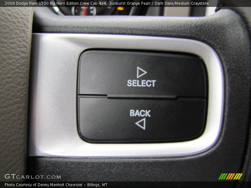Sunburst Orange Pearl / Dark Slate/Medium Graystone 2009 Dodge Ram 1500 Big Horn Edition Crew Cab 4x4