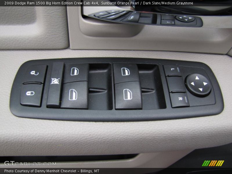 Sunburst Orange Pearl / Dark Slate/Medium Graystone 2009 Dodge Ram 1500 Big Horn Edition Crew Cab 4x4