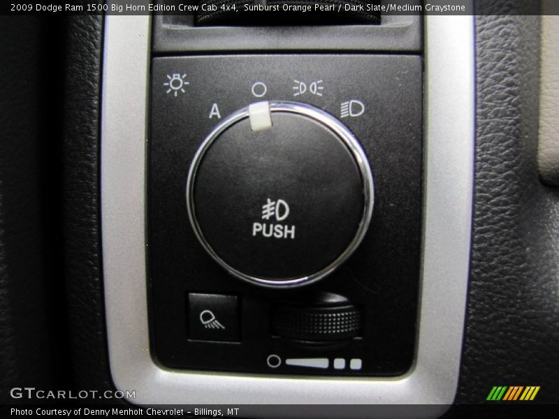 Sunburst Orange Pearl / Dark Slate/Medium Graystone 2009 Dodge Ram 1500 Big Horn Edition Crew Cab 4x4