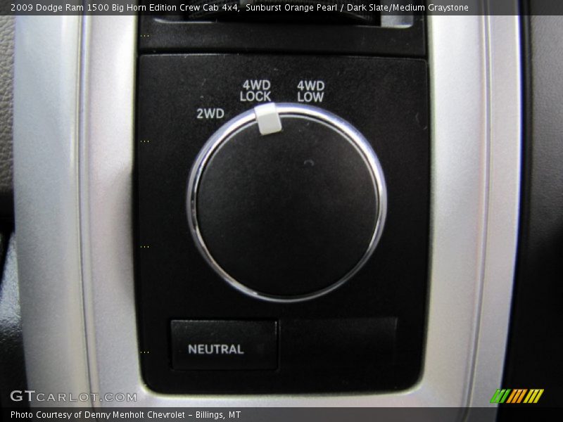 Sunburst Orange Pearl / Dark Slate/Medium Graystone 2009 Dodge Ram 1500 Big Horn Edition Crew Cab 4x4