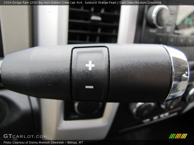 Sunburst Orange Pearl / Dark Slate/Medium Graystone 2009 Dodge Ram 1500 Big Horn Edition Crew Cab 4x4