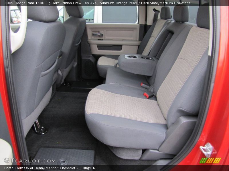 Sunburst Orange Pearl / Dark Slate/Medium Graystone 2009 Dodge Ram 1500 Big Horn Edition Crew Cab 4x4