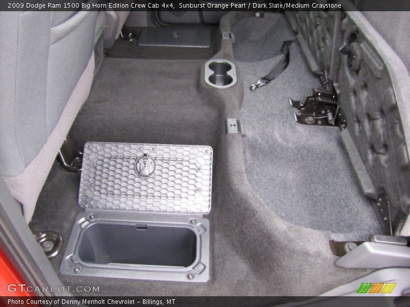 Sunburst Orange Pearl / Dark Slate/Medium Graystone 2009 Dodge Ram 1500 Big Horn Edition Crew Cab 4x4