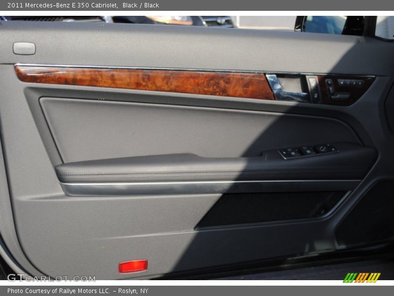 Black / Black 2011 Mercedes-Benz E 350 Cabriolet