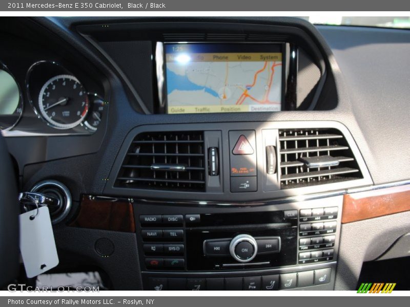 Black / Black 2011 Mercedes-Benz E 350 Cabriolet
