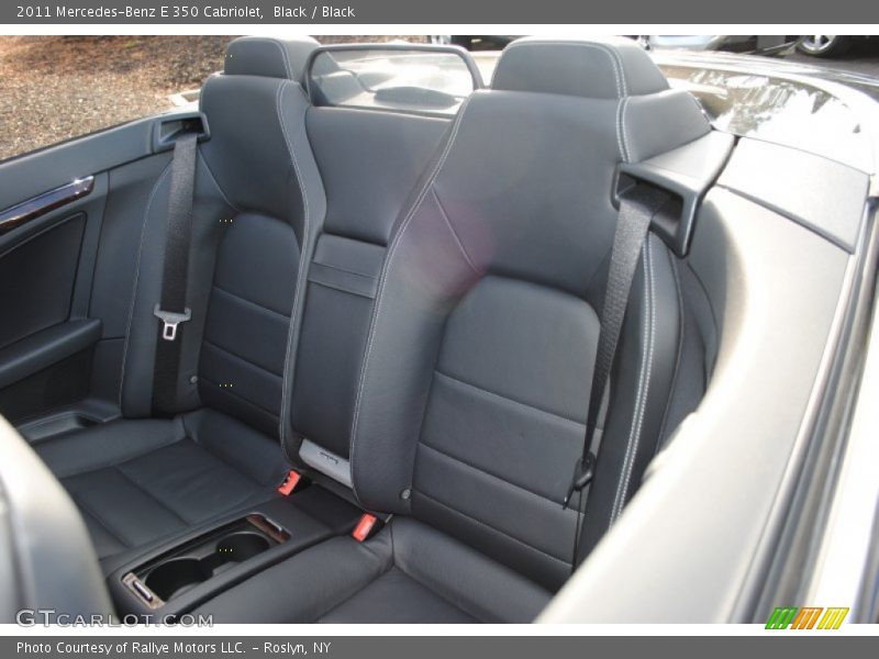 Black / Black 2011 Mercedes-Benz E 350 Cabriolet